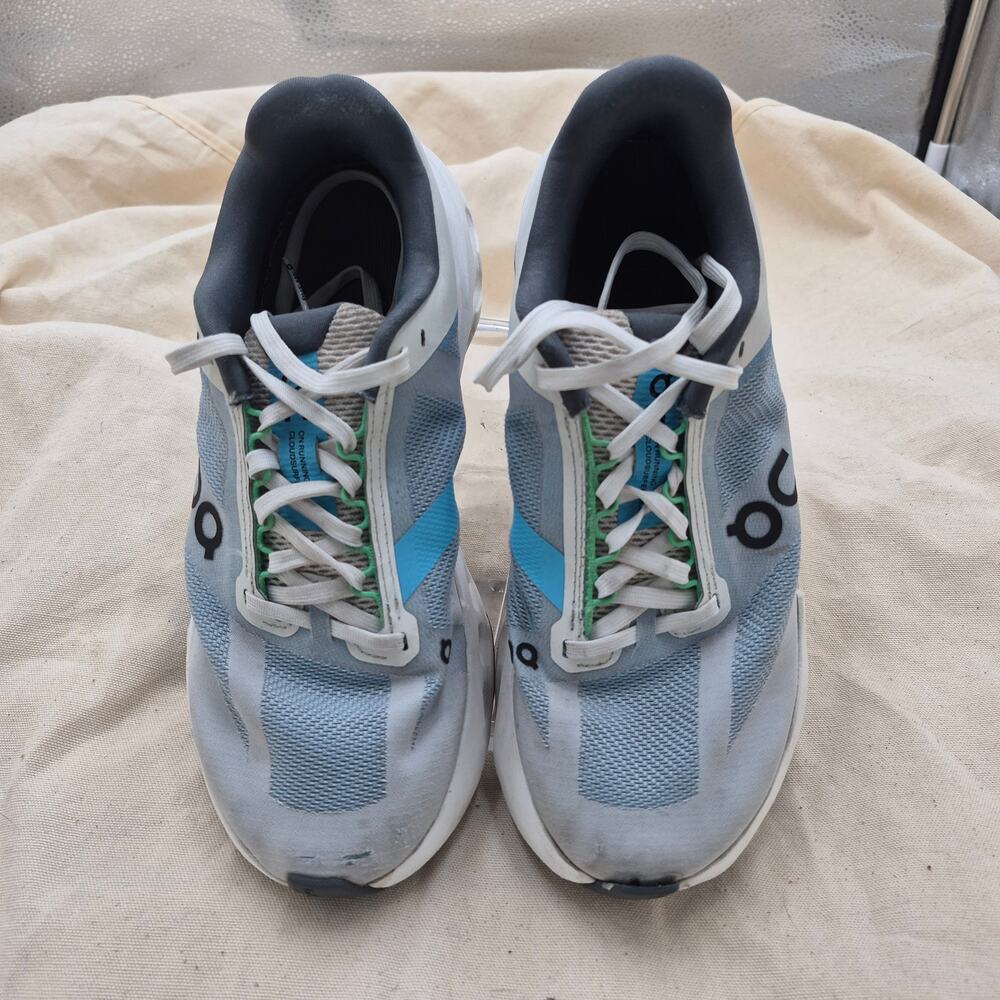 On Cloudsurfer Next running shoe Niagara and Whit… - image 1